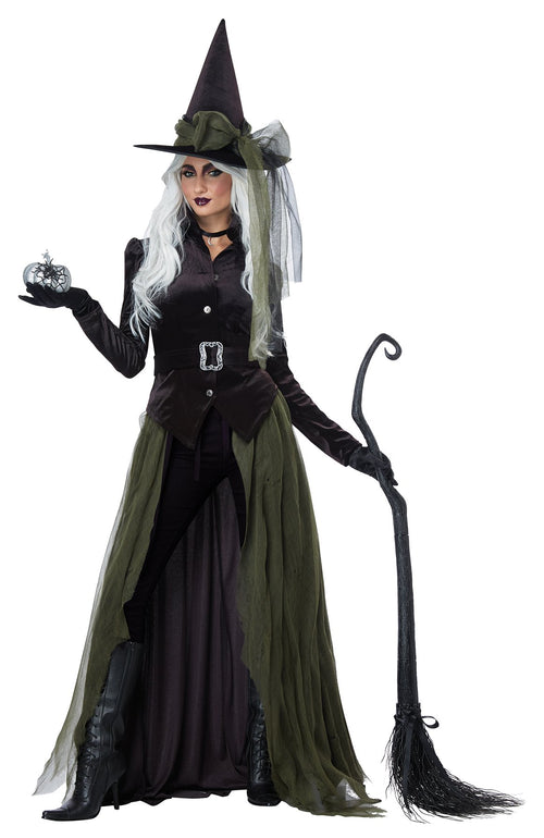 Black and Green Witch