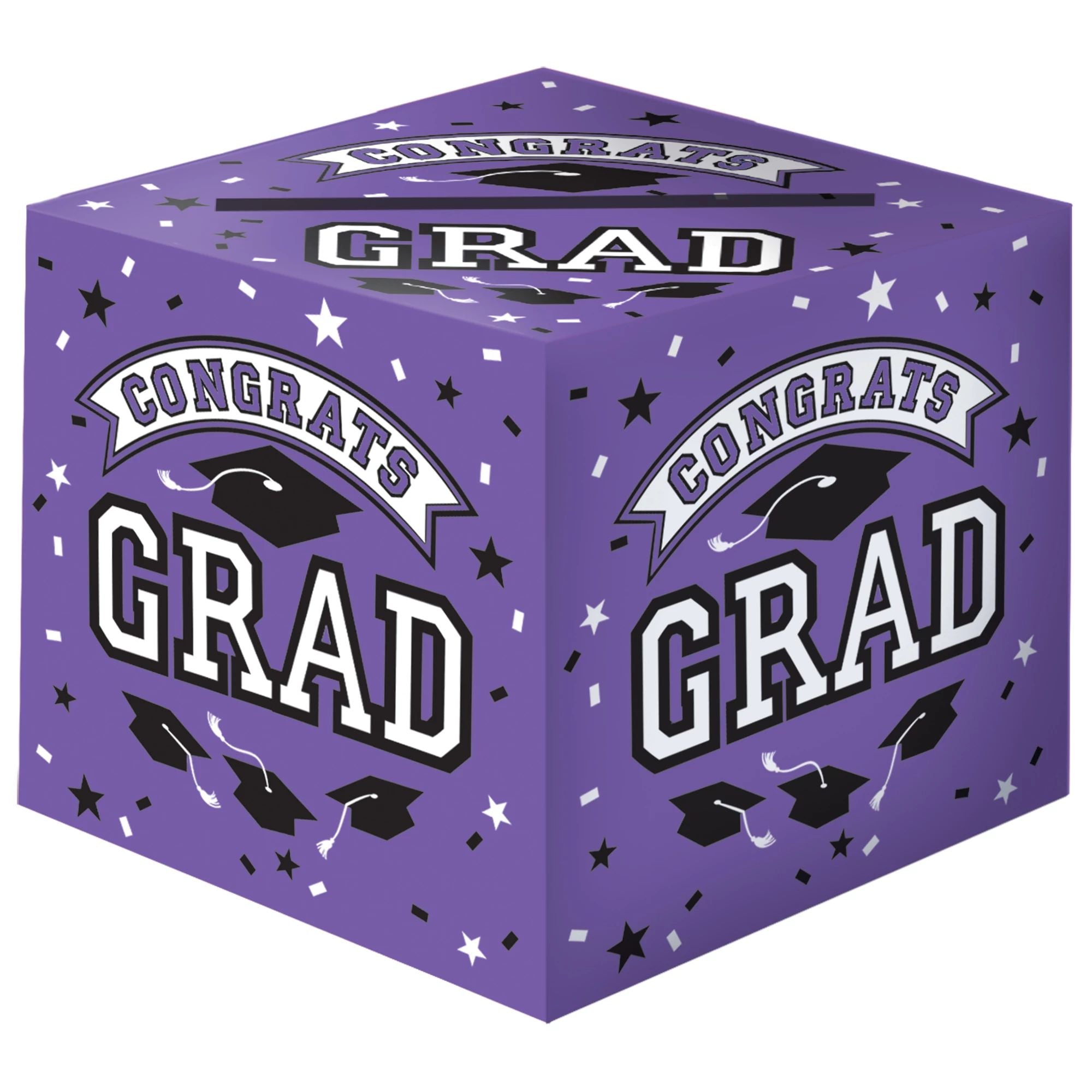 Grad Cardholder Box - Purple