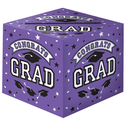 Grad Cardholder Box - Purple