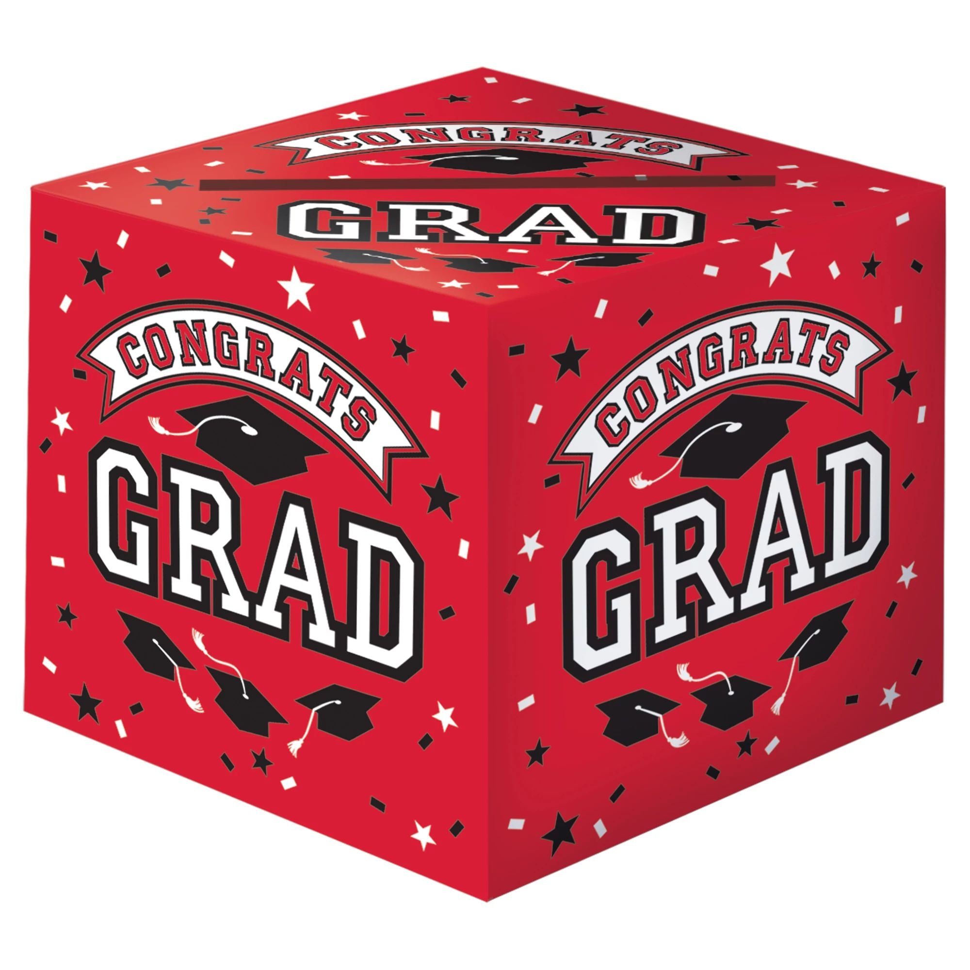 Grad Cardholder Box - Red