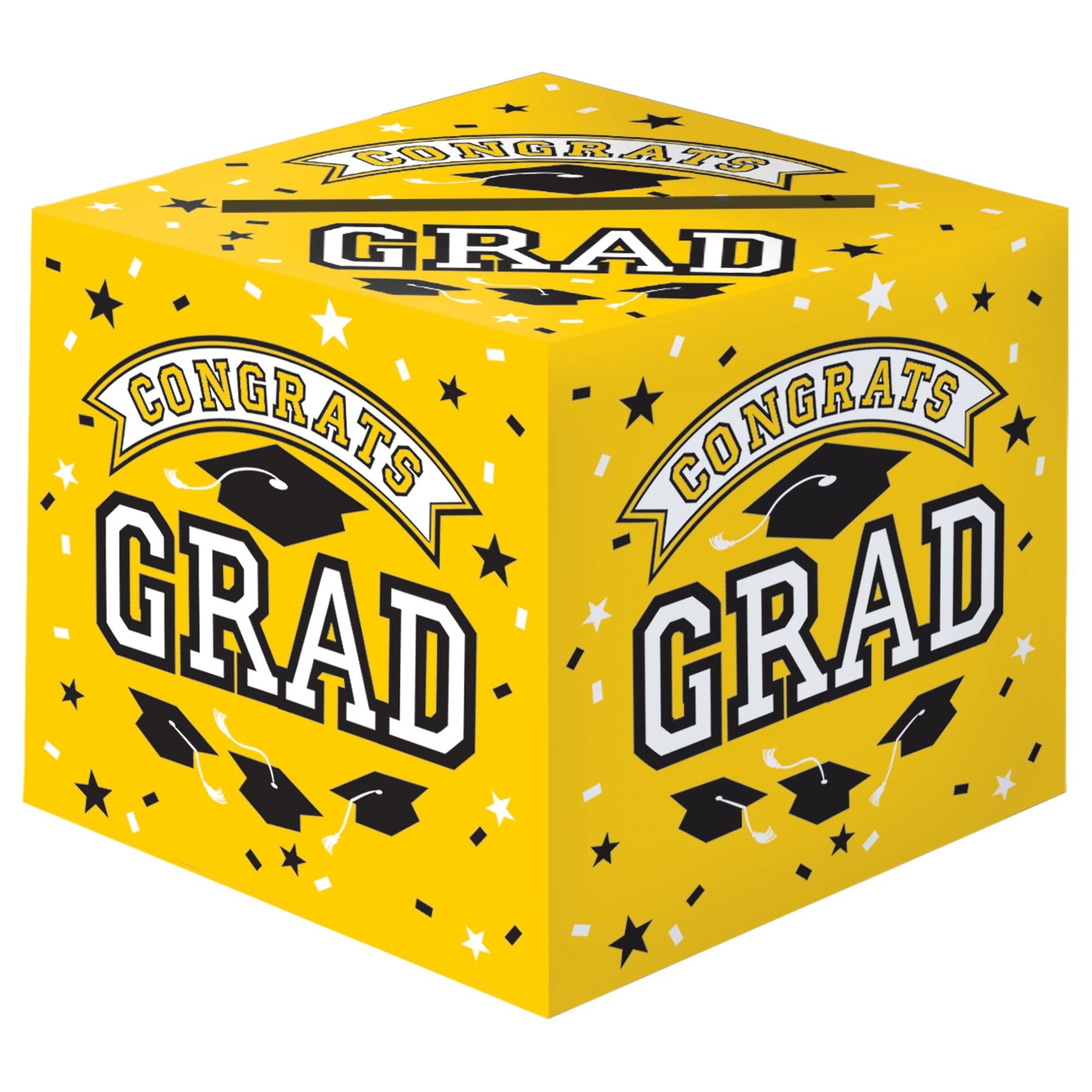 Grad Cardholder Box - Yellow
