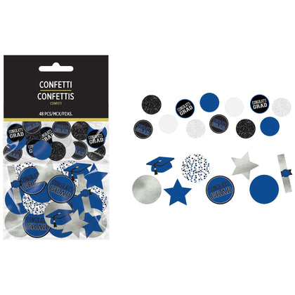 Grad Giant Confetti - Blue
