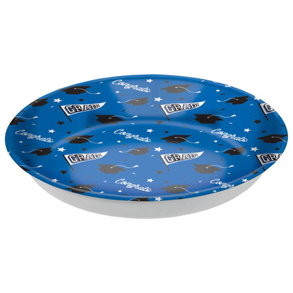 Grad Plastic Bowl - Blue