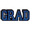 Grad Standing Sign - Blue