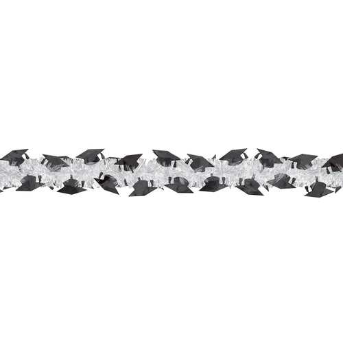 Grad Tinsel Garland Silver