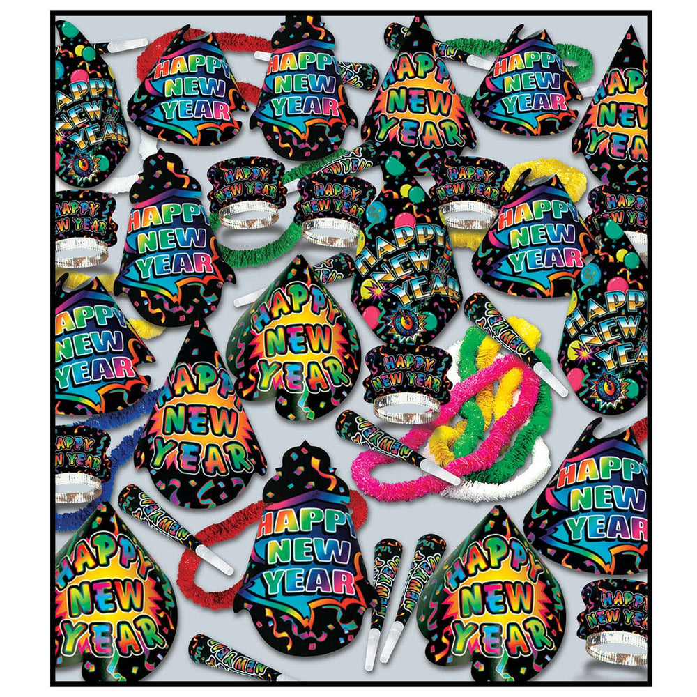 Colorful Grand Kit for 100 People | New Year's Eve