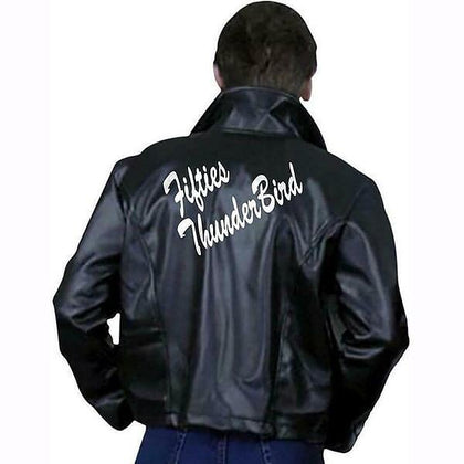 50's T-Birds Faux Leather Jacket