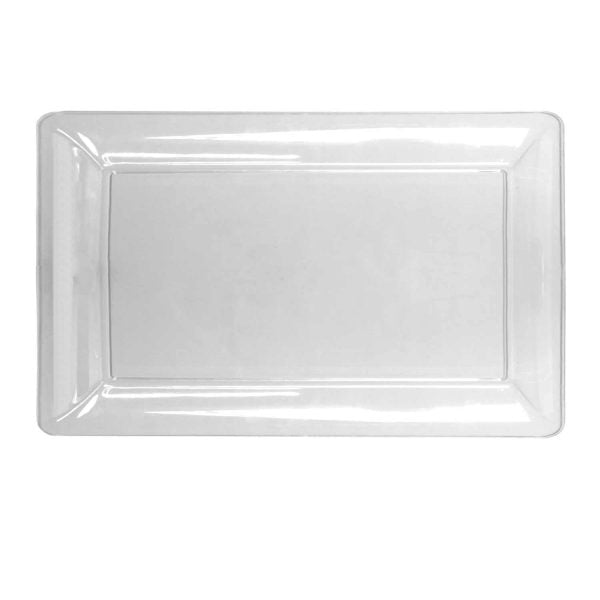 H.D. Rectangular Trays 12" by 18"  - Clear