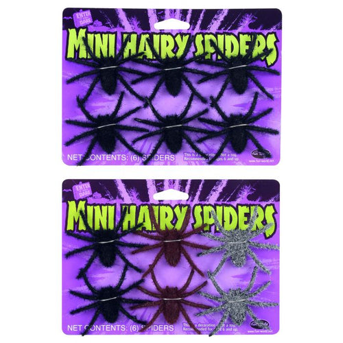 Furry eight legged spiders