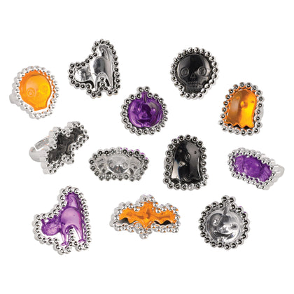 Halloween Jewel Rings -12ct