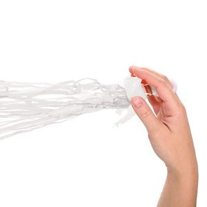 White Handheld Party Streamer Bundles