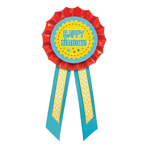Happy Birthday Award Ribbon