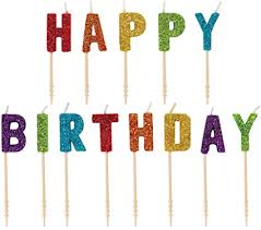Happy Birthday Candle Picks  | Candles
