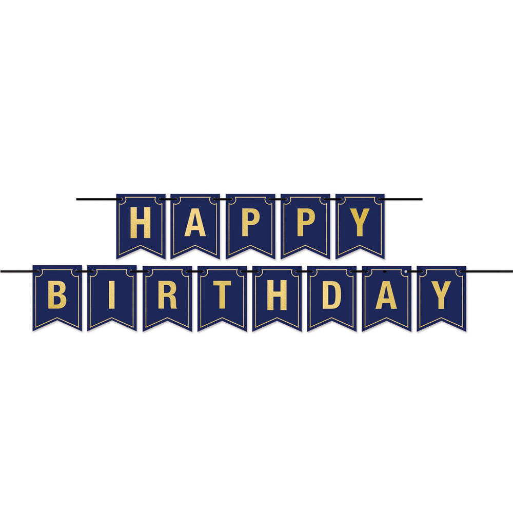 Happy Birthday Foil Streamer