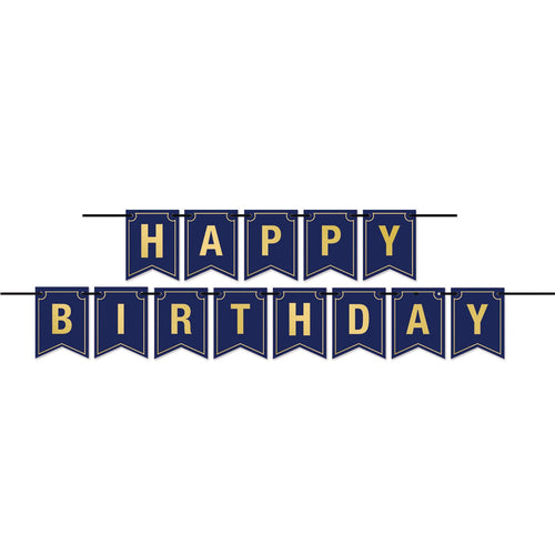Happy Birthday Foil Streamer