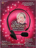 Black headband headset with microphone