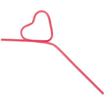 Heart Shaped Silly Straws 10ct | Valentine's Day