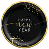 Hello NYE Round 7in Paper Plates 20ct | New Year's Eve