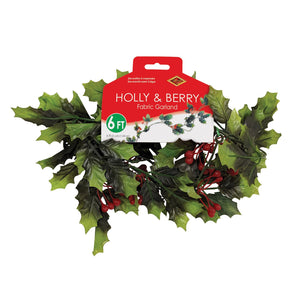 Holly & Berry Garland