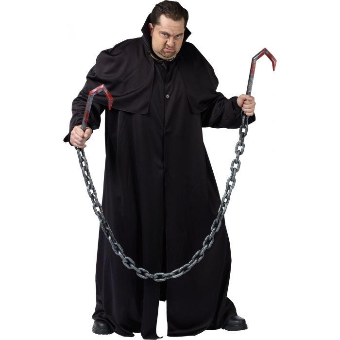 Hooks with Blood Accent and Chain