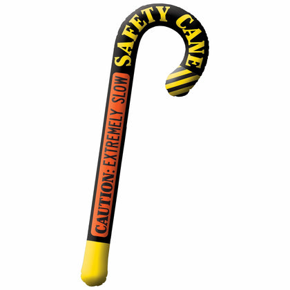 Senior citizen gag gift safety cane