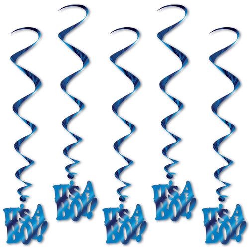It's A Boy! Whirls 5PK