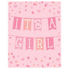 It's a Girl Postcard Invite