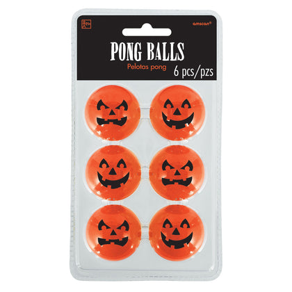 Jack-O-Lantern Pong Ball