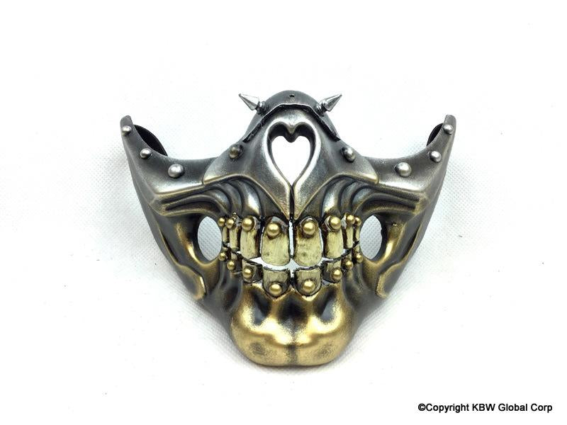 Skull Jaw with Spikes on Top of Nose