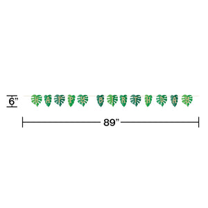 Jungle Leaf Happy Birthday Banner | Kid's Birthday