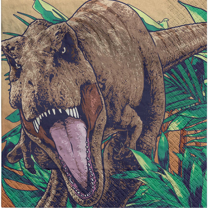 Jurassic World Into the Wild Luncheon Napkins 16ct | Kid's Birthday