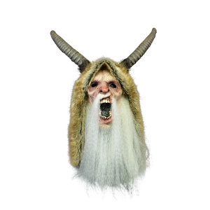 Mask, horns and santa hood