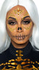 Gold Skeleton Face Jewels