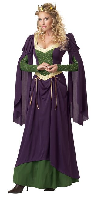 Purple and Green Queen