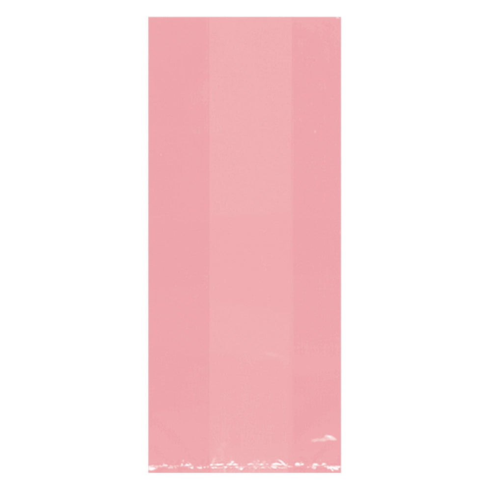 Large Cello Party Bags New Pink 12ct