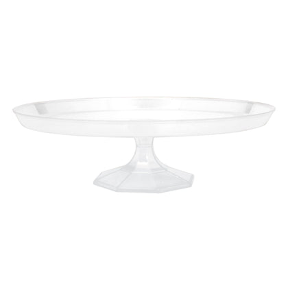 Large Clear Dessert Stand 