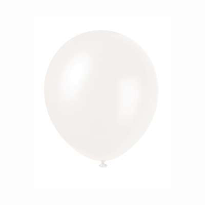 12in Pearl White Latex Balloon 72ct  | Balloons