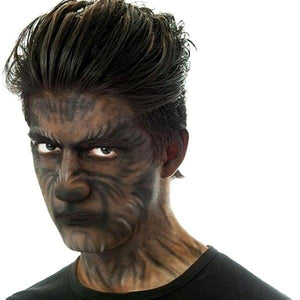 Apply with spirit gum adhesive, sold separately
