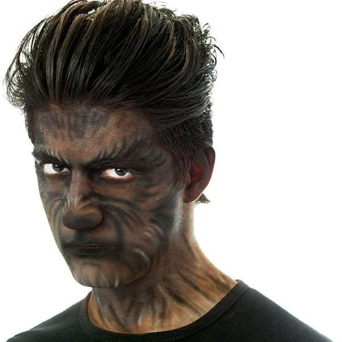 Apply with spirit gum adhesive, sold separately