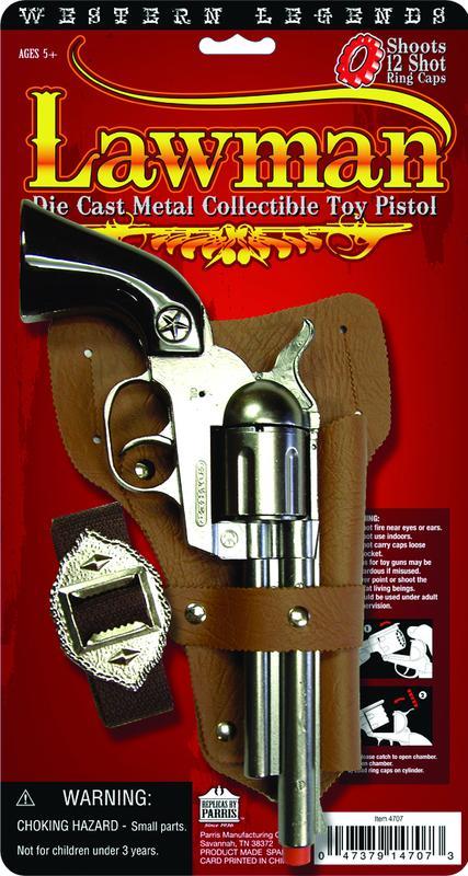 Lawman Pistol and Holster Set | Parris Toys