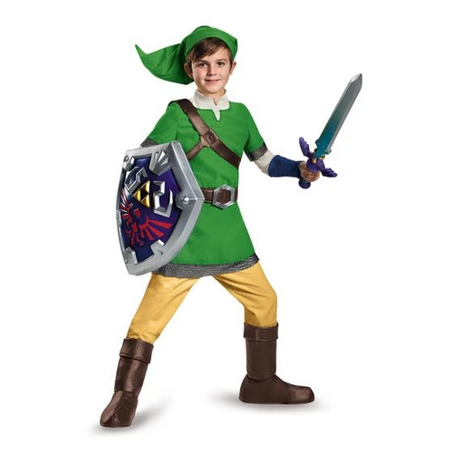 Link Tunic, belts, boot covers and hat