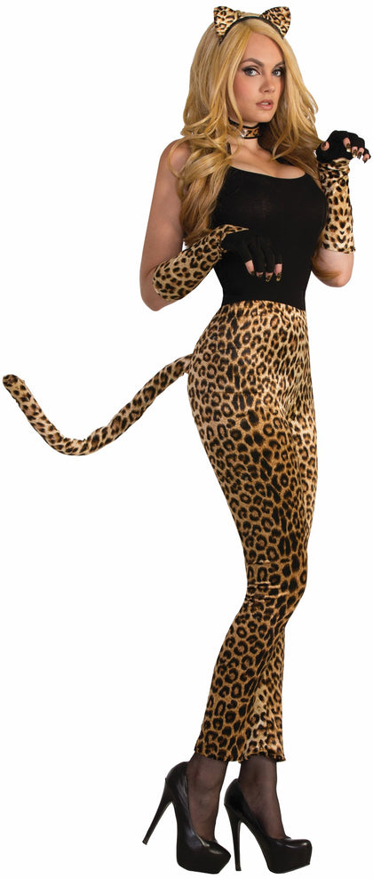 Leggings with plush wired tail