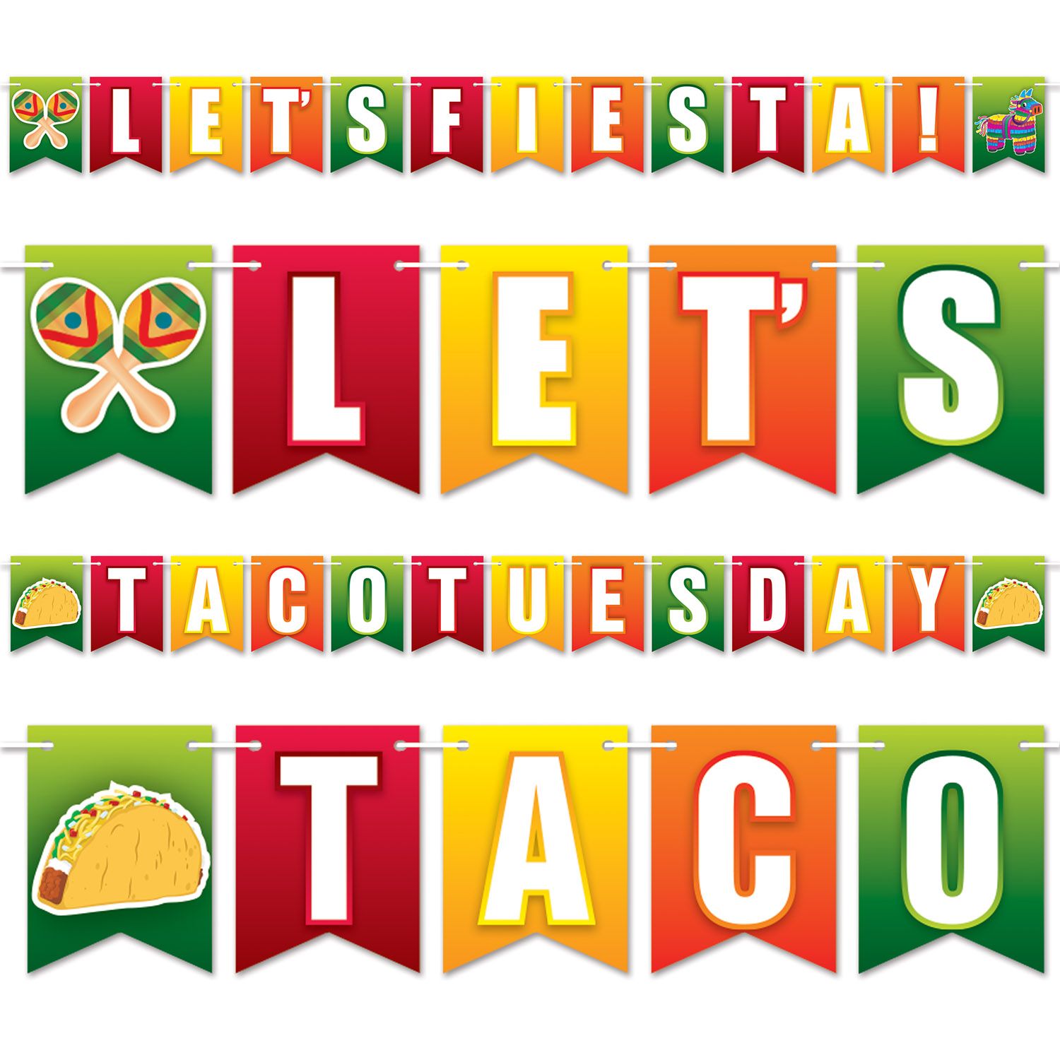 Let's Fiesta! & Taco Tuesday Banner