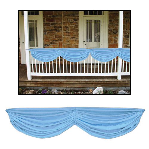 Light Blue Fabric Bunting