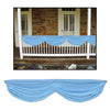 Light Blue Fabric Bunting