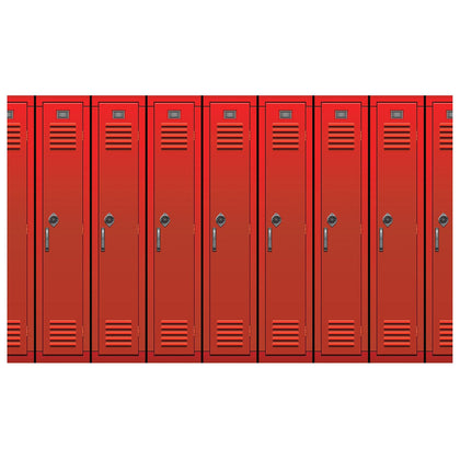 Lockers Backdrop 4' x 30' Insta-theme