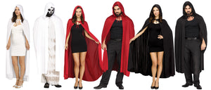 Hooded Neck Tie Cape