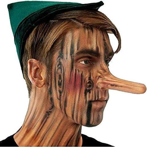 Requires spirit gum adhesive, sold separately