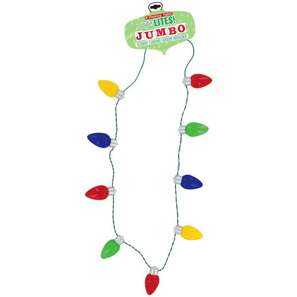 Lotsa lights clearance holiday necklace