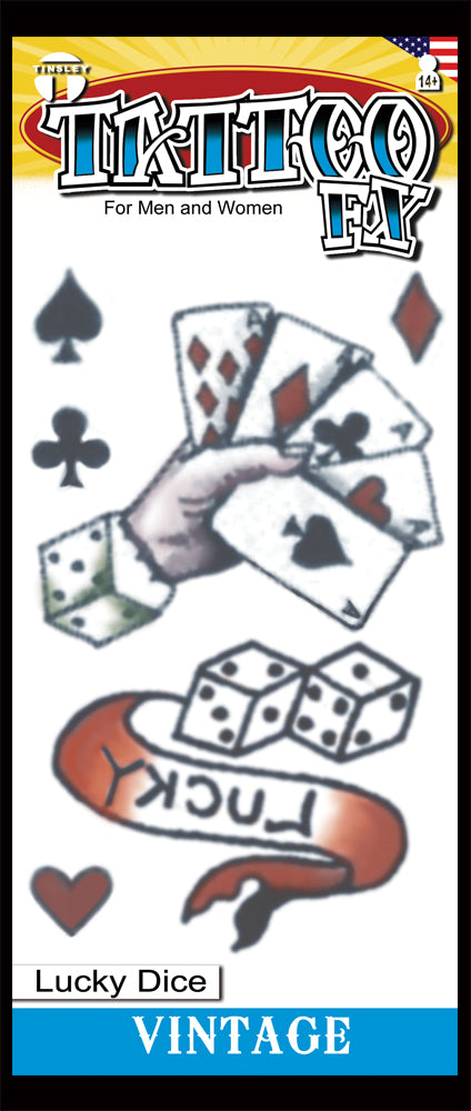 Lucky 1940/1950 – Vintage Temporary Tattoo